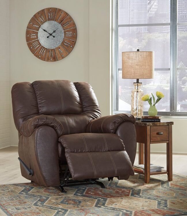 Ashley 1030125 - Walnut Rocker Recliner