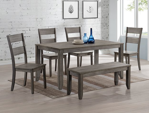 1131-6P SEAN MELAMINE DINING GROUP