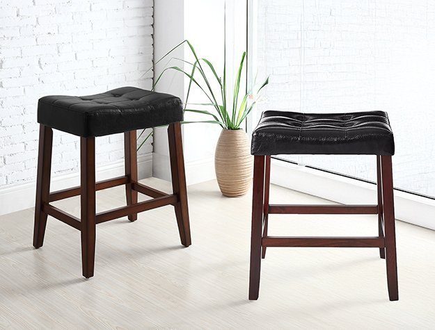 2787-bk.jpeg 2787C-24-BK KENT SADDLE COUNTER STOOL BLACK