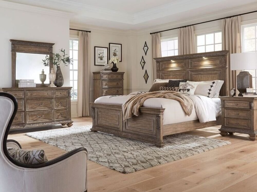 502 - 5pc Bedroom Set - Queen, King