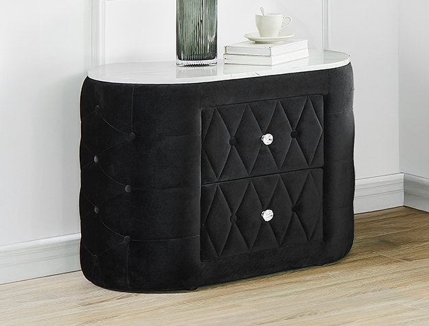 5115BK-2 NATALIA NIGHT STAND BLACK