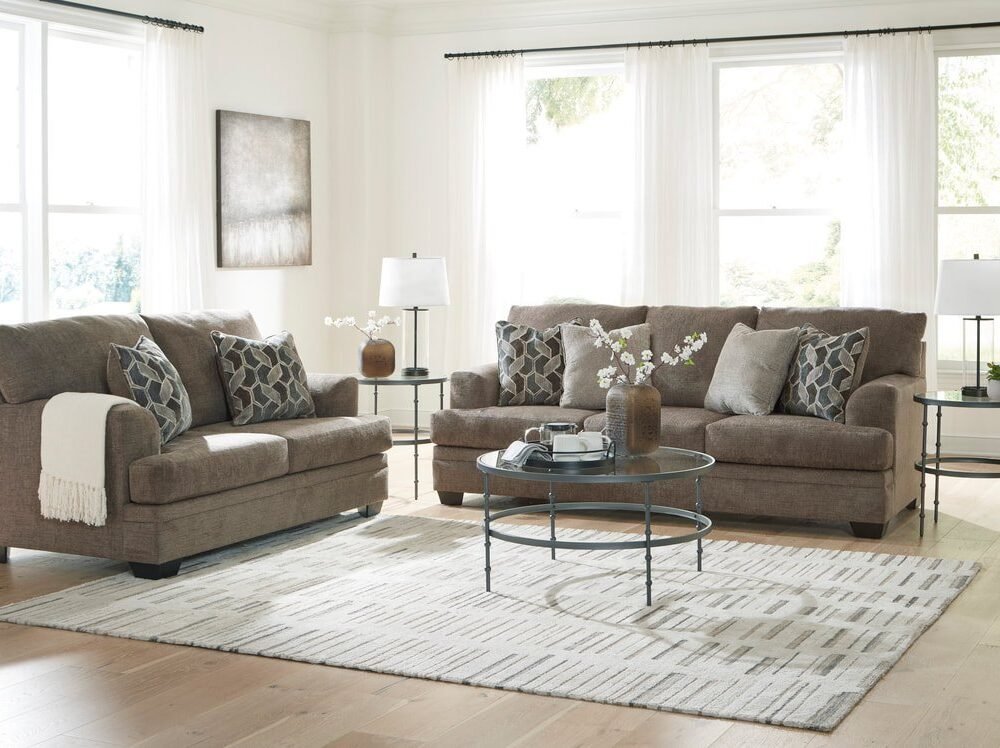 Ashley 595-05 Sofa and Loveseat Set