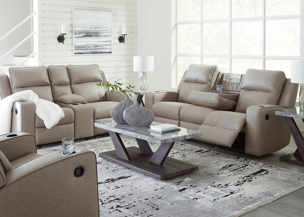 Ashley 633-07 2pc or 3pc Reclining Set