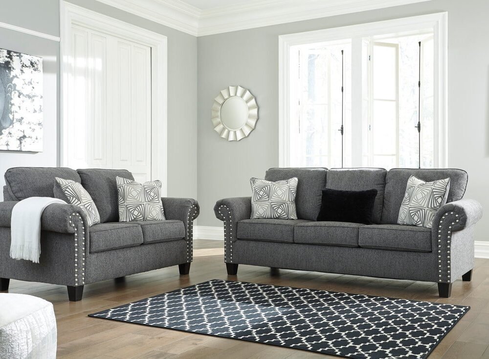 Ashley 787 -01 - Sofa & Loveseat Set