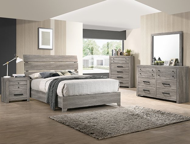 SETB5520 TUNDRA BEDROOM GROUP