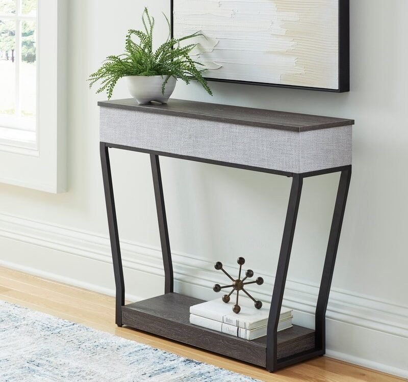 A4000640 Console Sofa Table w/Speaker & Charger