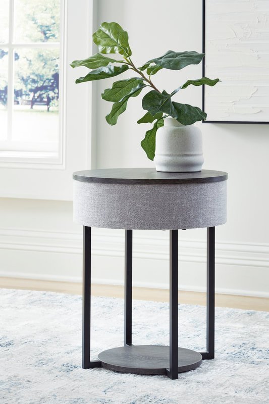 a4000641_orig.jpeg A4000641 - Accent Table w/Speaker, Wireless Charger, Lights