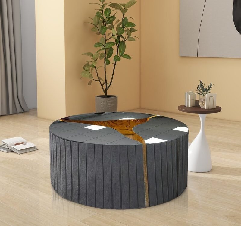 A613 Coffee Table (SMOKE GLASS)