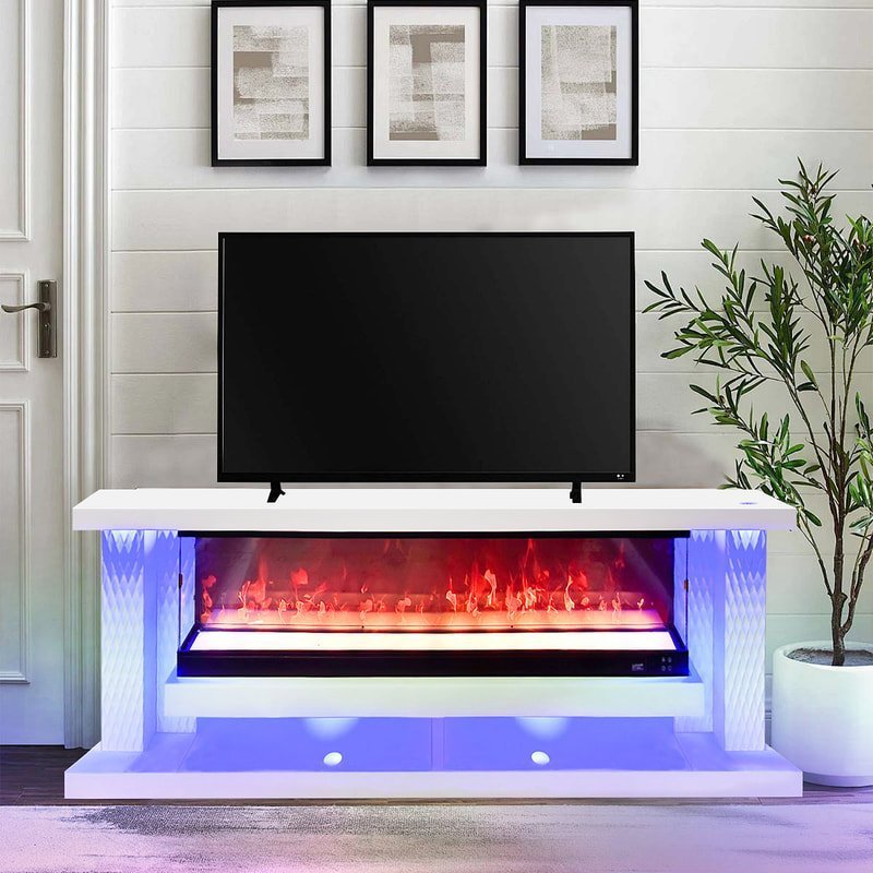 a87-white-1_orig.jpeg A87 TV STAND W/FIREPLACE 71" (WHITE)