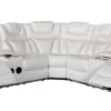 Alexa2023 White Reclining Sectional
