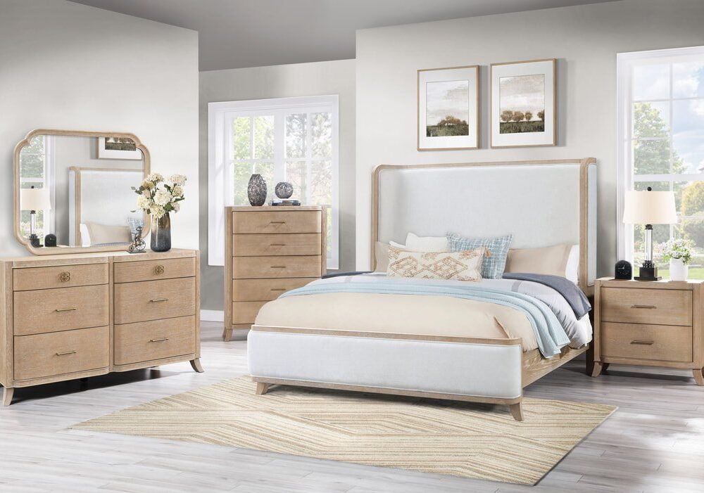 B1200 - 4pc or 5pc Bedroom Set - Queen, King