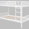 BB11 Twin/Twin Bunk Bed White