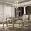 Clara - Dining Table + 6 Chair Set