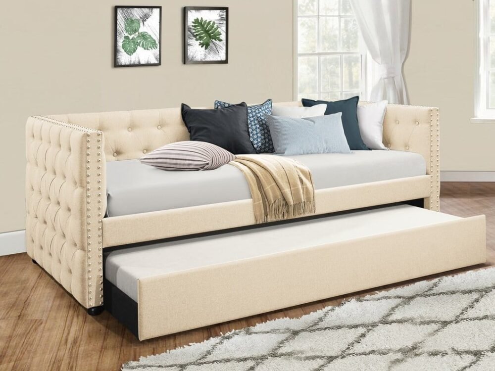 Courage Linen - Day Bed with Trundle