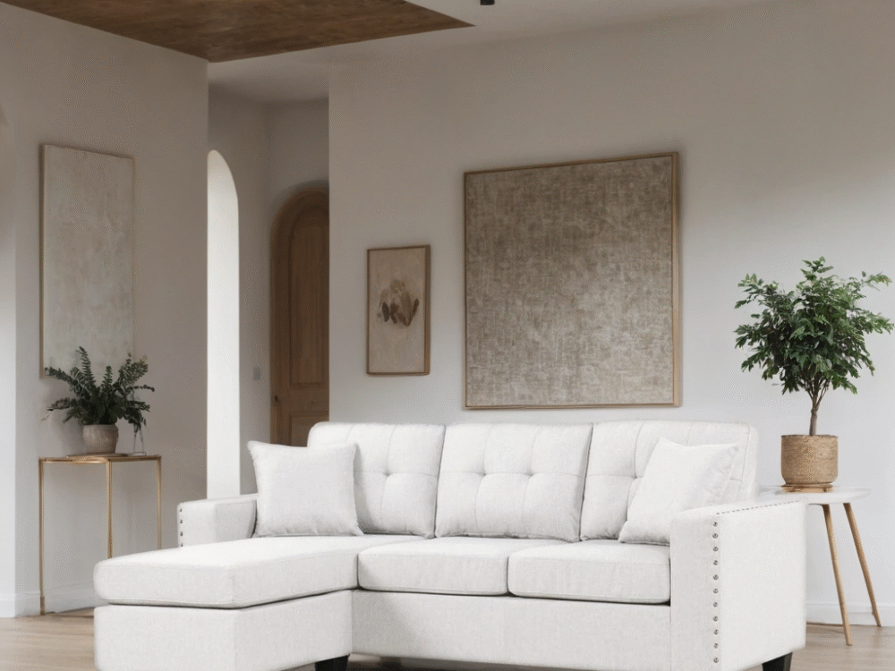 Cris Sand - Reversible Sectional