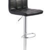 D120-130 Black Swivel Barstool