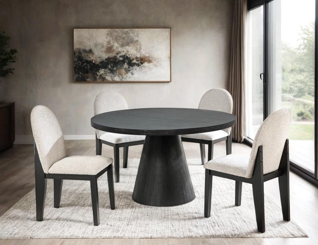 d500-1_orig.png D500 Dining Table + 4 Chair Set