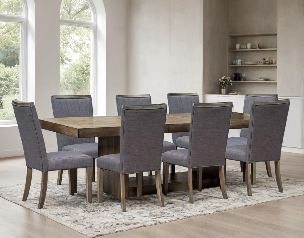 d901-new_orig.png D901 - Dining Table + 8 Chair Set