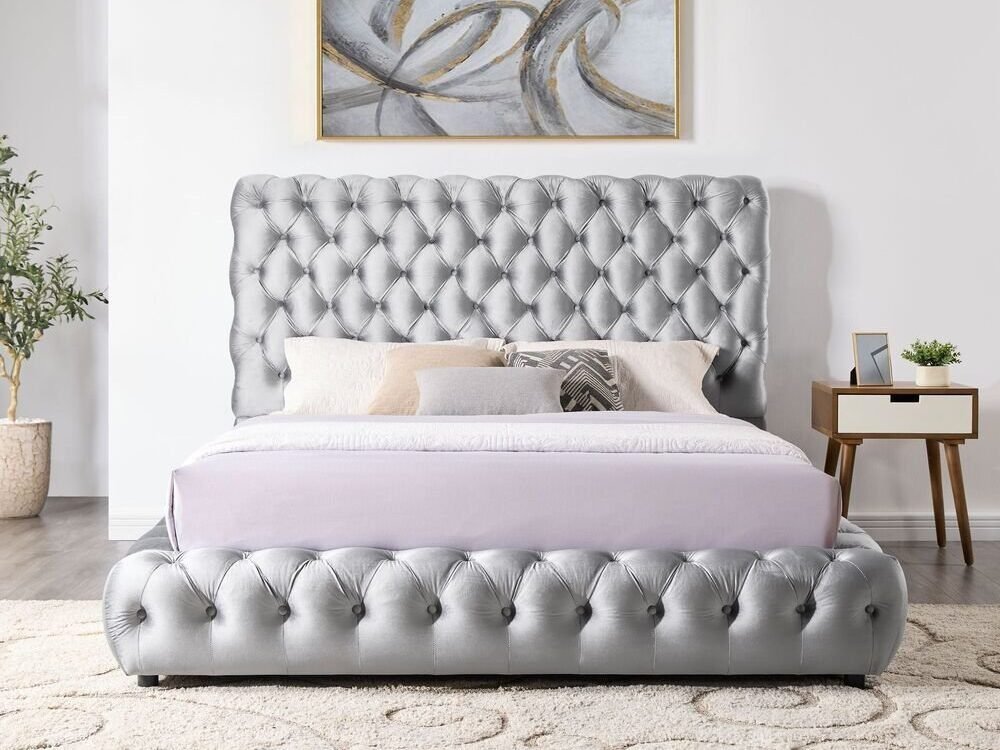 Dream Gray Platform Bed - Queen, King
