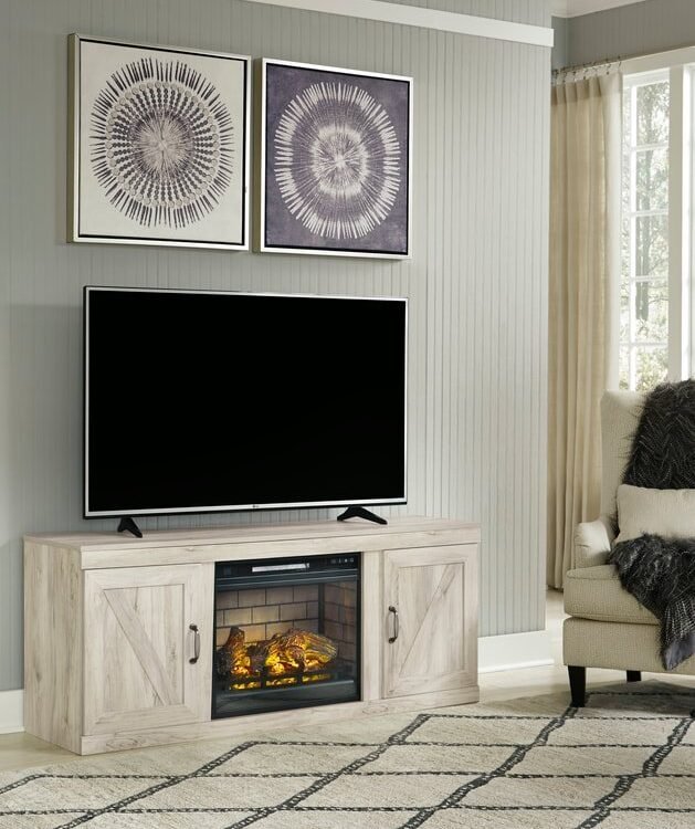 EW0331-268 - TV Stand w/Fireplace 60"L