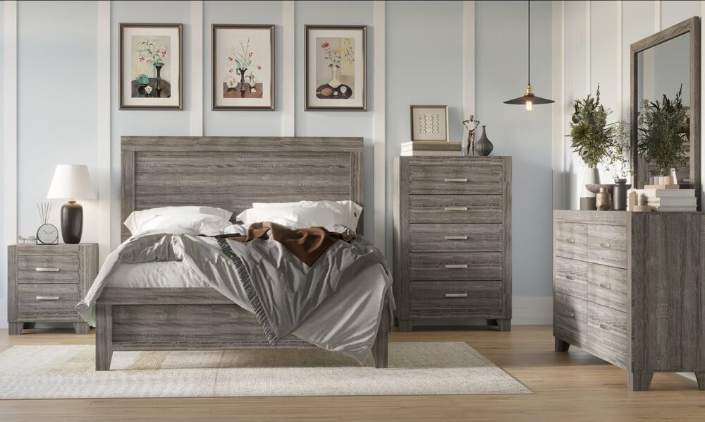 HH3600 - 5pc Bedroom Set - Queen, King