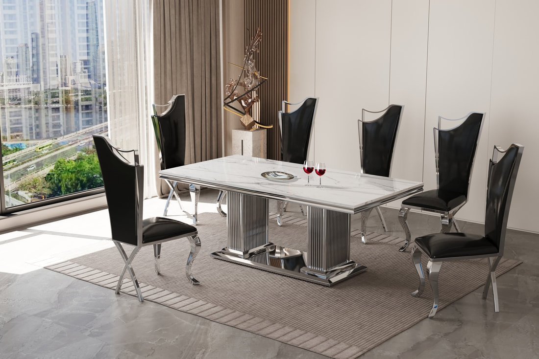image0_orig-1.jpeg D6062 - Dining Table + 6 Chair Set