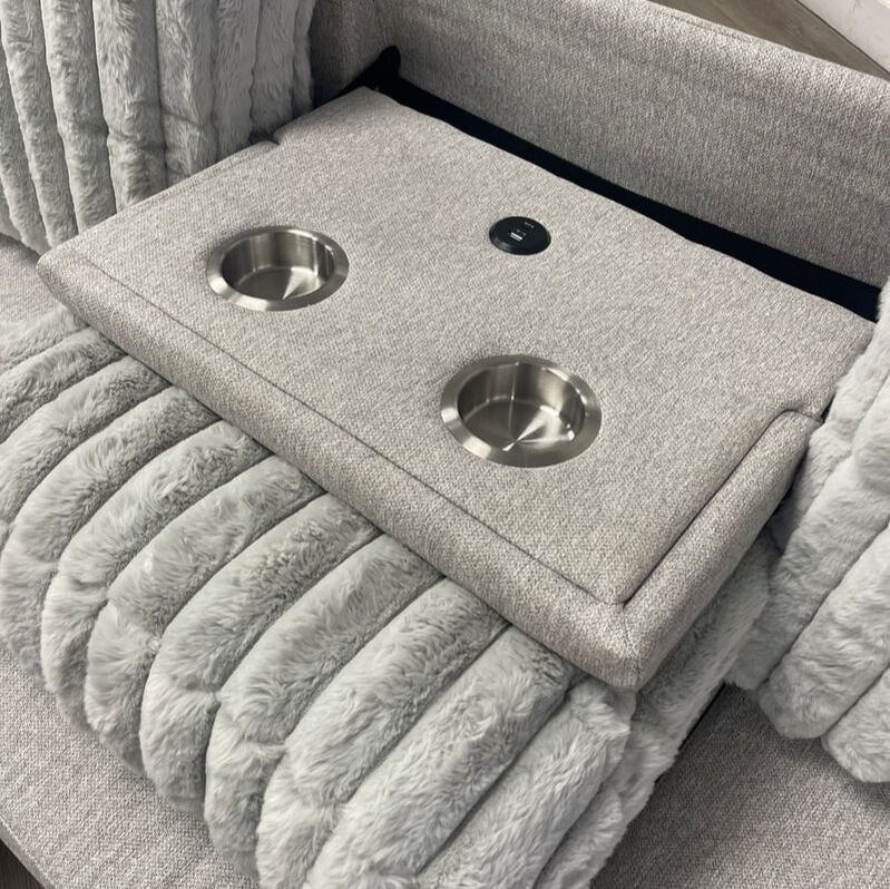 NEYMAR Gray - Reversible Sectional