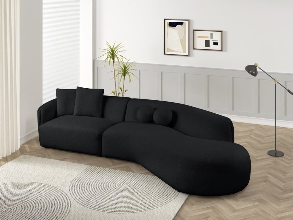 MIA Black Sectional