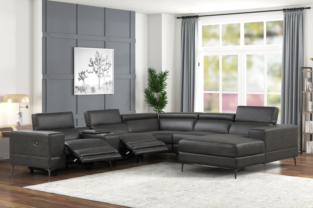 milano-gray-3_orig.jpeg MILANO GRAY- 6PC Power Reclining Sectional