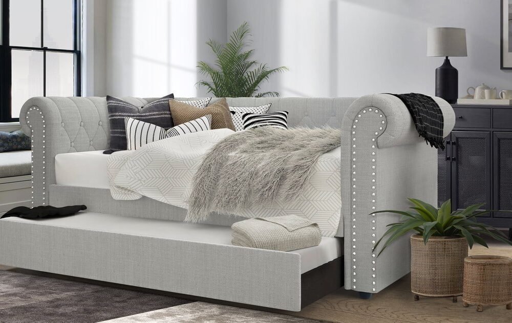 Oakmont Gray - Daybed with Trundle