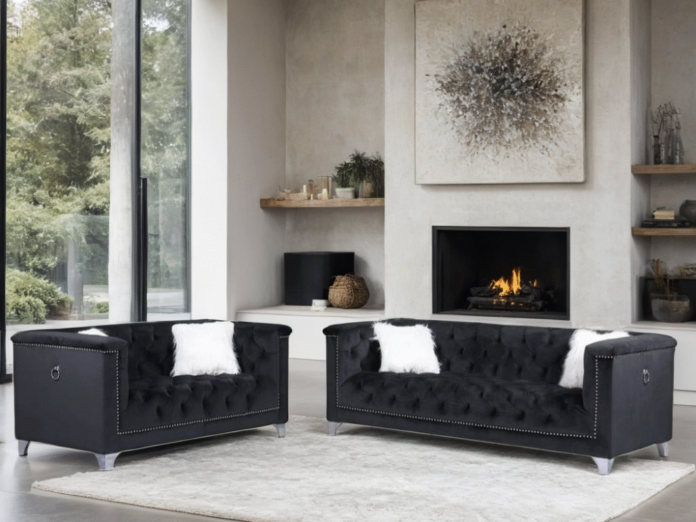 Prince - 2PC: Sofa and Loveseat Set