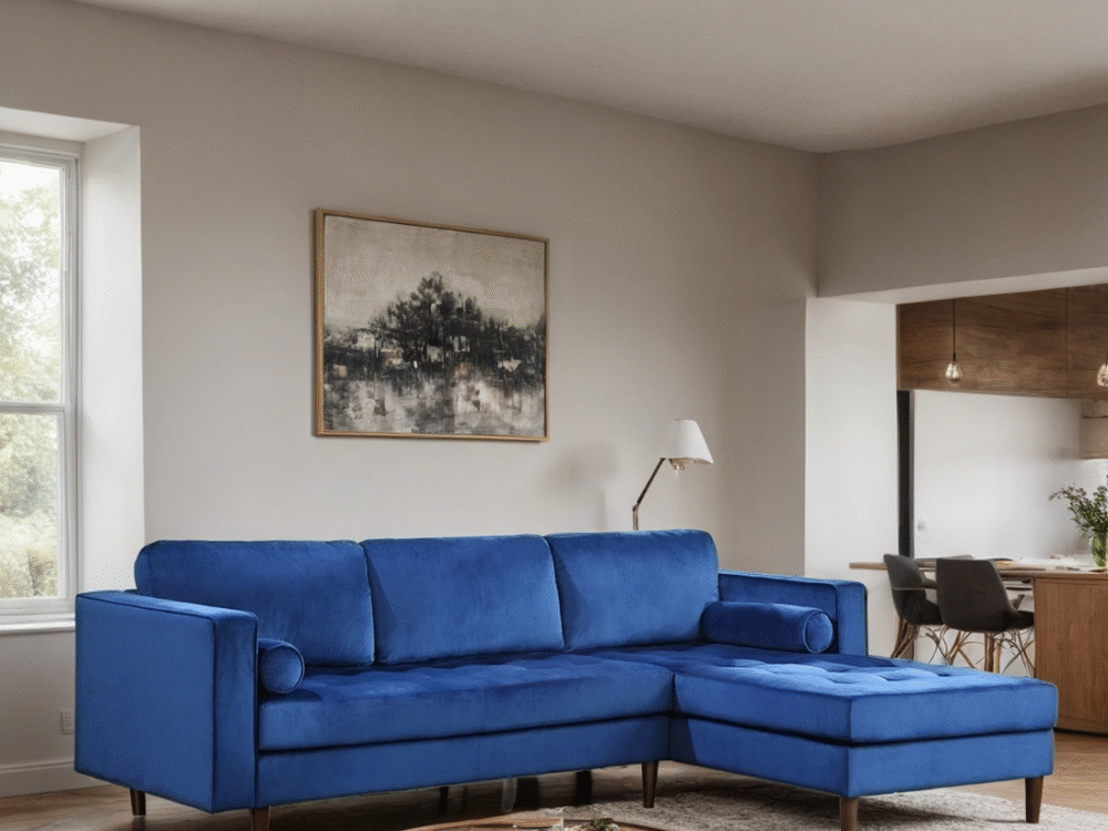 Roxy Blue Sectional