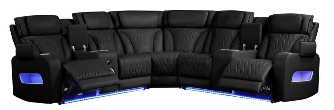 spain-4.jpeg Spain Black Power Reclining Sectional (Power Headrests)