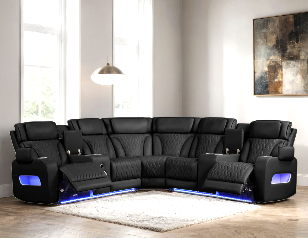 spain-black_orig.png Spain Black Power Reclining Sectional (Power Headrests)
