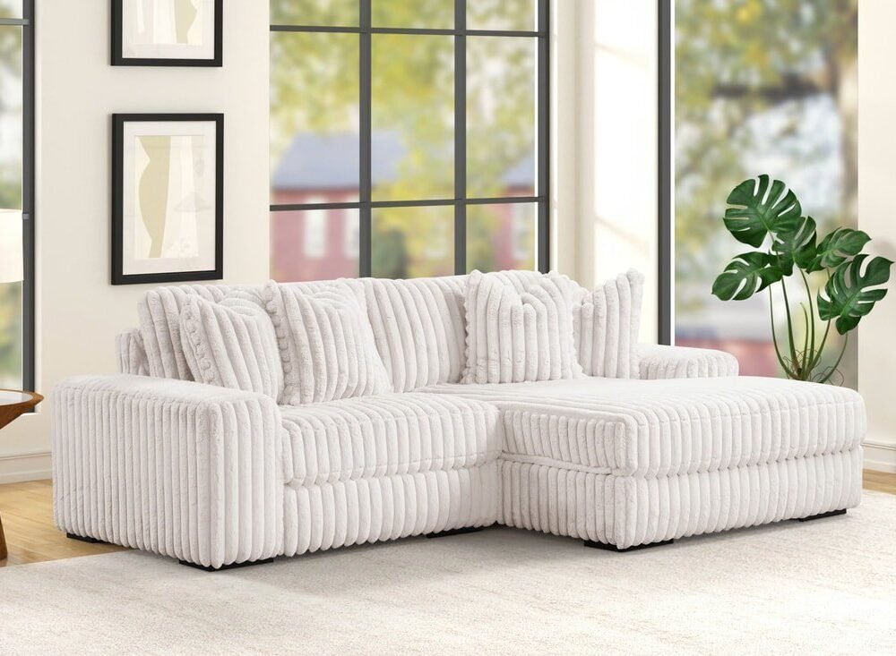 SUNDAY2 BEIGE 2PC Sectional