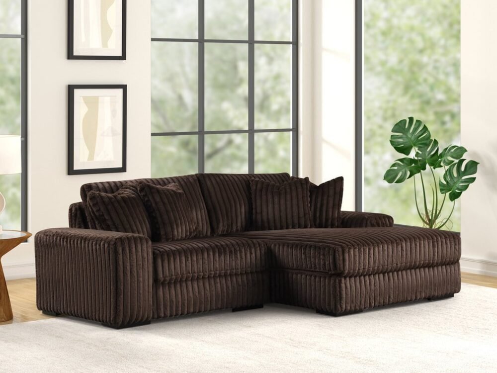 SUNDAY2 CHOCOLATE 2PC Sectional