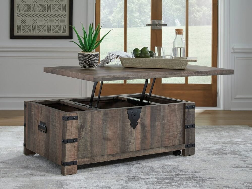 T466-9 - Lift Top Cocktail Table