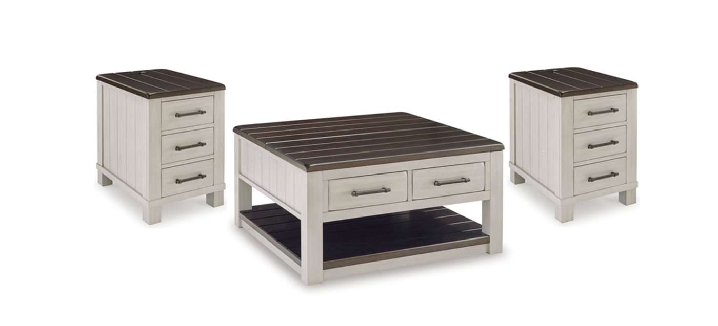 T796 - 2pc or 3pc Occasional Table Set