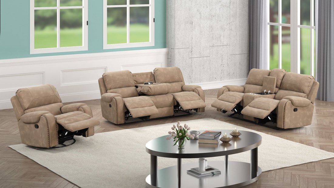 titan1001-set-2_orig-1.jpg Titan1001-Latte OVERSIZED 3pc Reclining Set