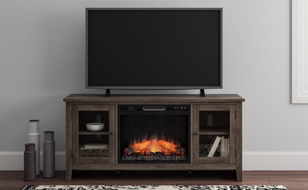 W275-68 - TV Stand W/Fireplace 60"L
