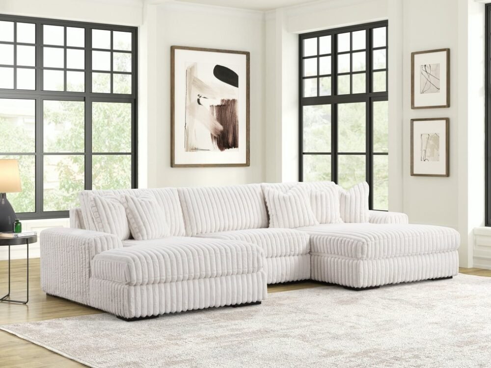 XL SUNDAY2 - BEIGE 3PC Sectional